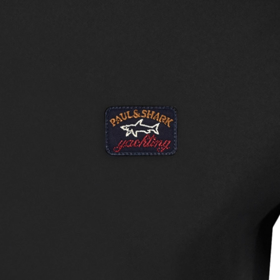 Alternative Image for ProductPaul And Shark Short Sleeved Logo T Shirt Black3